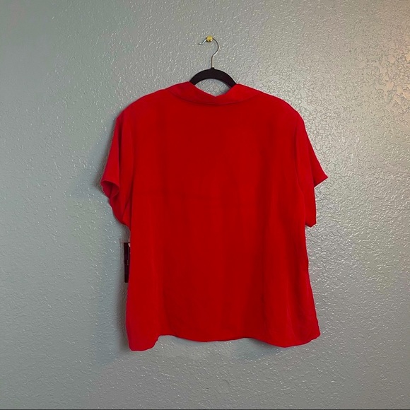 VINTAGE NOTATIONS BUTTON UP W| SHIRT SHOULDER PADS - Picture 3 of 8